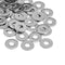 M5x10mm Stainless Steel Round Flat Washer for Bolt Screw 100Pcs P8W4
