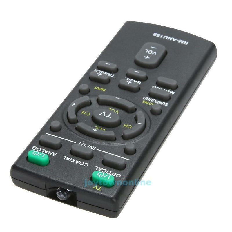 Replacement Remote Control RM-ANU159 For Sony HT-CT60/C SA-CT60 SS-WCT60 New