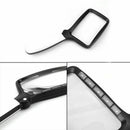 Folding Magnifier 2X with 5 LED Handheld Magnifying Glass for Map Book Rea HVX