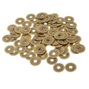 Set of 100 Chinese Lucky Coins Birthday Gifts Office Decor Kangxi Copper