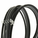 8-Pin ATX CPU ATX Black Sleeve 30CM Extension Cable Shakmods + 2 Cable Combs