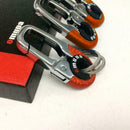 Keychain Key Ring Hook Outdoor Stainless Steel Buckle S Carabiner H6W6 Clim I2A2