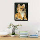 Full Drill Round Diamond Painting Dog Cross Stitch 5D Embroidery Bead Art
