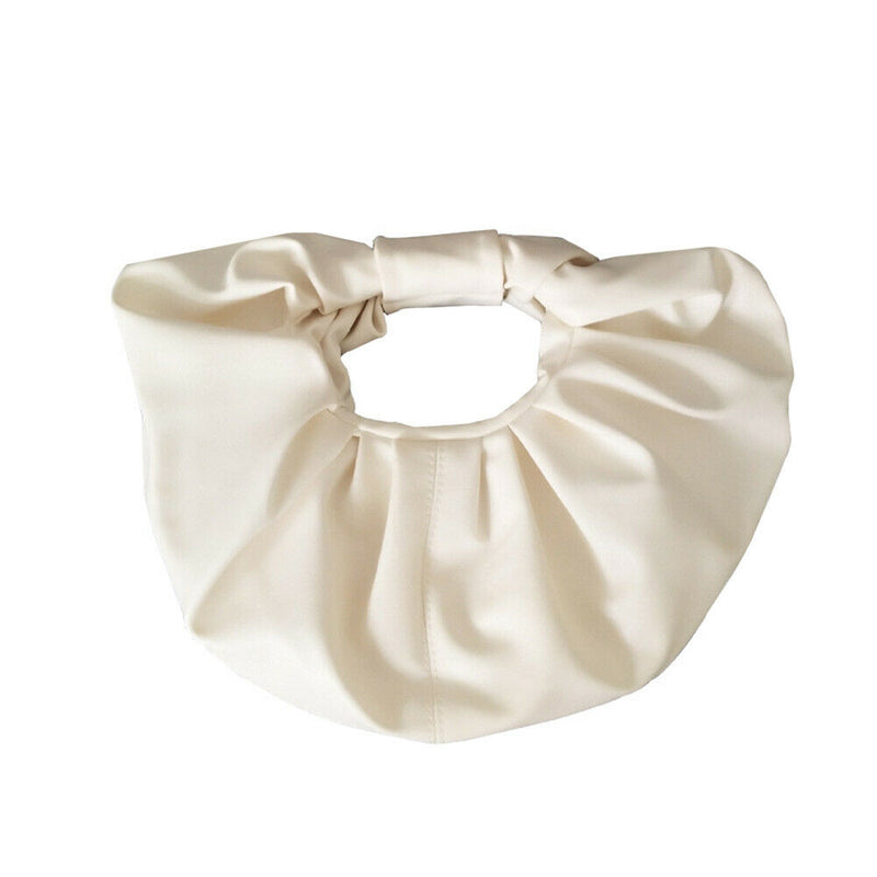 Women Shoulder Bag Female Pleated Dumpling Handbags Purses Travel Soft Clutch