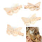 1X Women Shiny Golden Butterfly Hair Clip Headband Hair Accessories Headpiece  Z