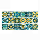 Retro Tile Floor Stickers Bathroom Kitchen Waterproof Wall Decals (HZ008) A