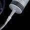 200ml Large Capacity Syringe Reusable Pump Oil Measuring with 1m Silicone Tub OZ
