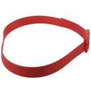 Men's Women's Silicone Belt Rubber Plastic Buckle Plain Leather Style Adjus E3I4