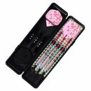 Soft Tip Darts 17g Brass Barrels Red Shafts Pink Flights Girl lady Darts Be Z4M9