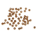 3.3mm - 3.8mm Brass Fly Fishing Tying Bead Nymph Head Ball Bead (100 Pieces)