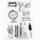 Stationery DIY Transparent Silicone Clear Stamps Scrapbook Album Cards De ME