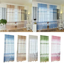 Door Window Tulle Voile Curtain Drape Panel Sheer Scarf Valance Divider Green