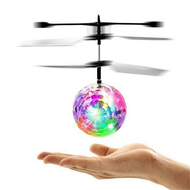 Fantastic Infrared Induction Drone Flying Flash Disco Colorful Shining LED  W7V3