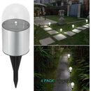 4 Pack Solar Garden Lights Waterproof Bright Solar Pathway Light Outdoor So