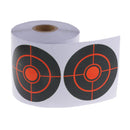 250pcs 3" Reactive Splatter Targets Fluorescent - See Your Hits Instantly