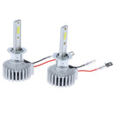 H1 LED Headlight Fog Bulbs Kit 2200W 330000LM 6000K Hi/Lo Beam Lam_