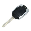 Car Remote Key Case Cover Fob W/ Uncut Blade For Ssangyong Actyon Kyron Rex K6J7