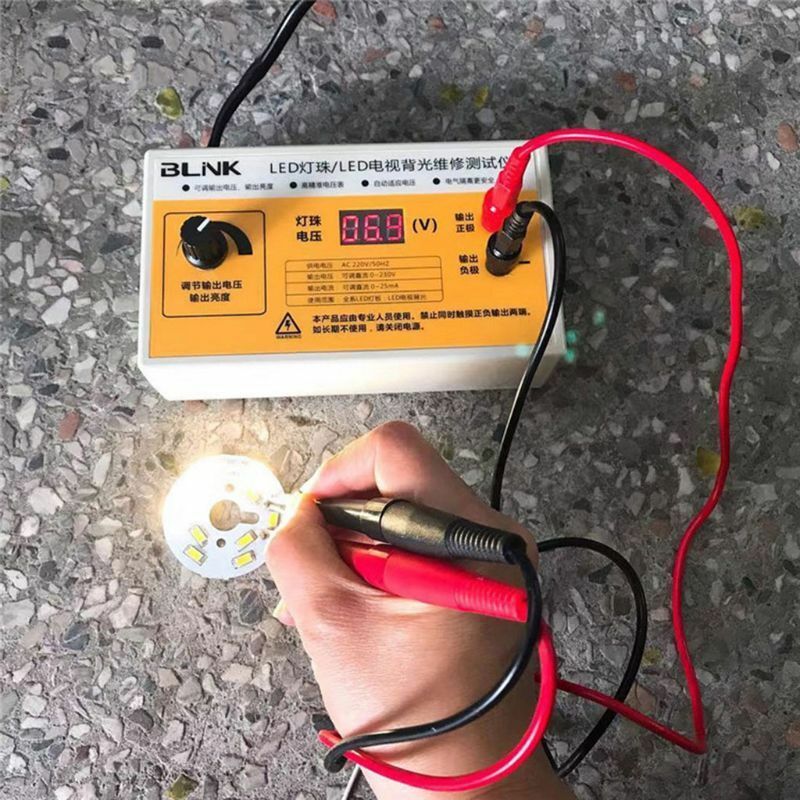 AC220V LED TV Backlight Tester LED Strips Screen BackLit Test w/ Voltage Display