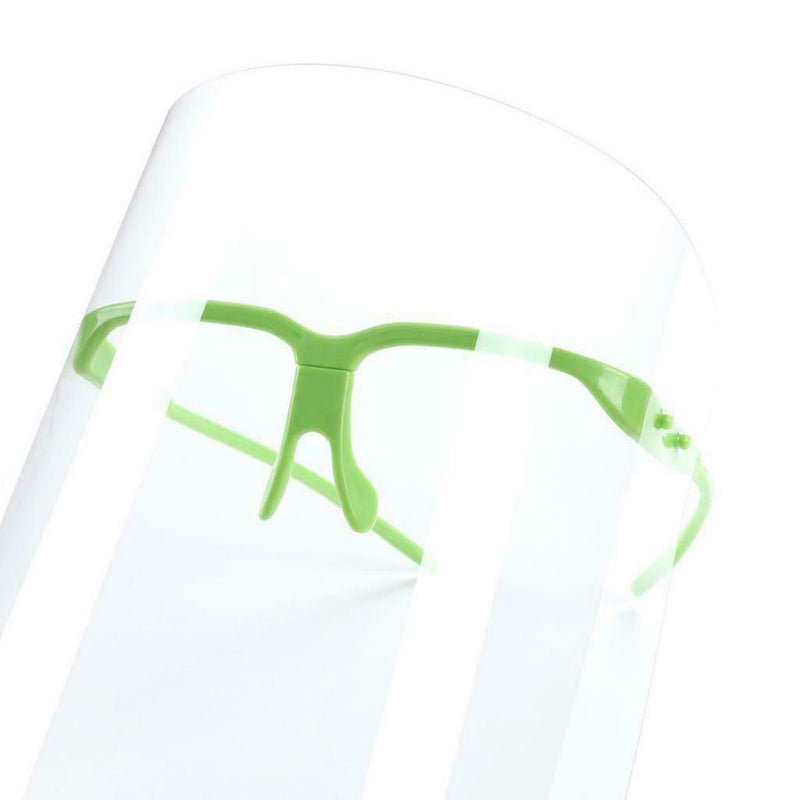 20Pcs Full Face Shield Protection Washable Clear Goggles Visor Hat Windproof