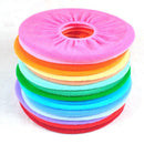 Showing Up Toilet Washable Seat Cover Soft Pad Lycra Use In O-shaped Flush AU LJ