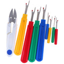 9pcs Seam Ripper Stitch Unpicker Thread Cutter DIY Sewing Cross Embroidery  ME