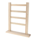 Wooden Jewelry Display Hanging Rack Stand Earrings Necklace Organizer Holder