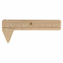80mm / 3.25in Mini Brass Sliding Gauge Vernier Bead Jewelry Caliper Double Scale
