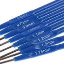 8pcs Crochet Hooks Stitches Knitting Needles Handicraft Crochet Set Weave ToolJR