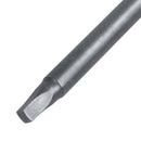 1/4 inch Hex Shank 6mm Dia Shaft 100mm Long Square Screwdriver Bit Gray H1B7
