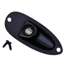 1 Set Black Boat Socket Guitar Jack Socket Output