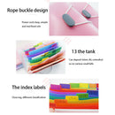 A6 File Bag Cute Color Mini Receipt Bill Bag Organizer Folder Holder Hot