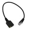 Dual 3.5mm Audio Jack to RJ9 Plug 25cm PC Headset Telephone Cable Headset P Q3E7