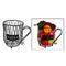 Coffee Pod Holder Cup Keeper,Coffee Capsules Storage Holder Creamers Fruit