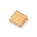 2X(1 Set 4Pcs Copper Aluminum Heatsink Kit W/Thermal Pad for Raspberry Pi 4