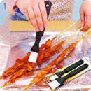 2pcs Pastry Cake Oil Brush Barbecue Grill Brush Basting Brushes   Tools 3C