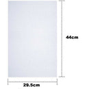 White Cotton Count 14CT Cross Stitch Cloth Aida Fabric/Canvas Craft 44x29.5cm
