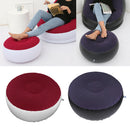 2x Portable Air Inflatable Stool Ottoman Chair for Fishing Bedroom
