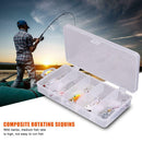 5pcs/pack Mixed 3 Treble Hooks Rotating Sequins Sinking Fishing Baits Set