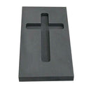 2Pcs Graphite Casting Ingot Mould Mold Crucible Melting Refining Scrap Tool
