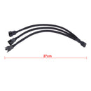 4 Pin Extension Cable 1 To 3 Ways PWM Fan Motherboard CPU Tinned Copper Portable