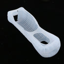 Silicone Case Battery Cover Wrist Strap for Nintendo Wii U Remote Blue