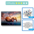 1000pcs DIY Elephant on Sea Puzzle Educational Learning Assembling Toys