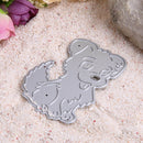 Cute Dog Metal Cutting Dies Stencils DIY Embossing Scrapbooking