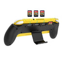 Comfortable Non-Slip Hand Grip Handle with Stand with Game Card Storage for K8W3