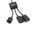 Portable Plug and Play 3 in 1 USB C Type C USB 3.1 High Speed 3 Port USB 2.0