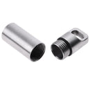 Mini Stainless Steel Waterproof Outdoor Survival EDC Capsule Pill Bottle