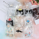 Cartoon Hand Warm Portable Water Bottle Transparent Hot Water Bottles OZ