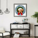Full Drill Diamond Painting Xmas Animal Embroidery Rhinestone Art (JH043)