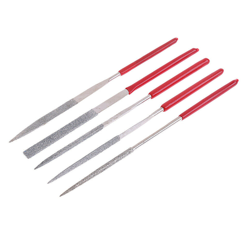 5 Pieces Rasp Needle File Set Handy Tools Wood Carving Craft Tools Set