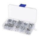 250g/Box 10 Sizes M3 M4 M5 Flat Head Self Tapping Screws Fastener Assortment